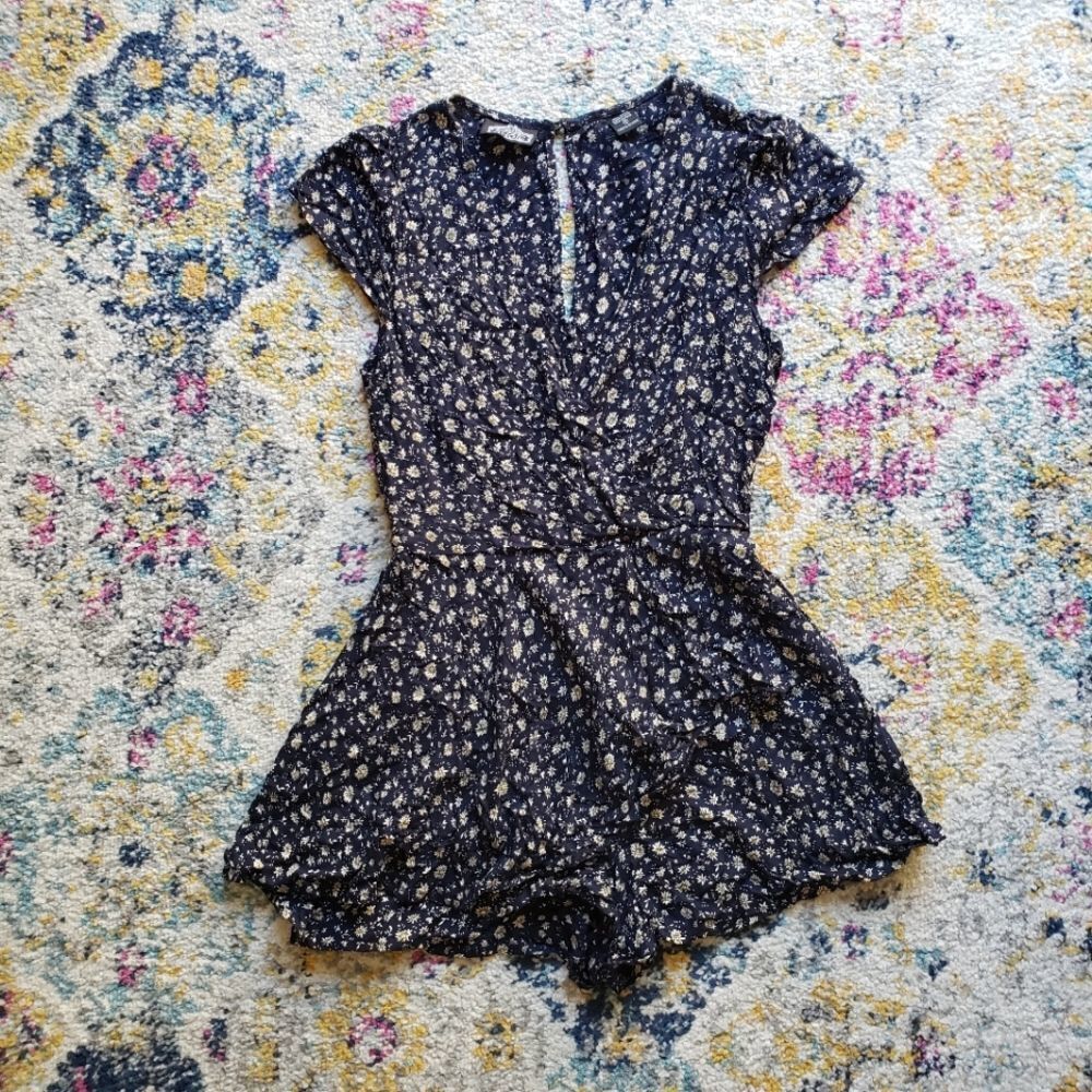 ANGIE floral romper